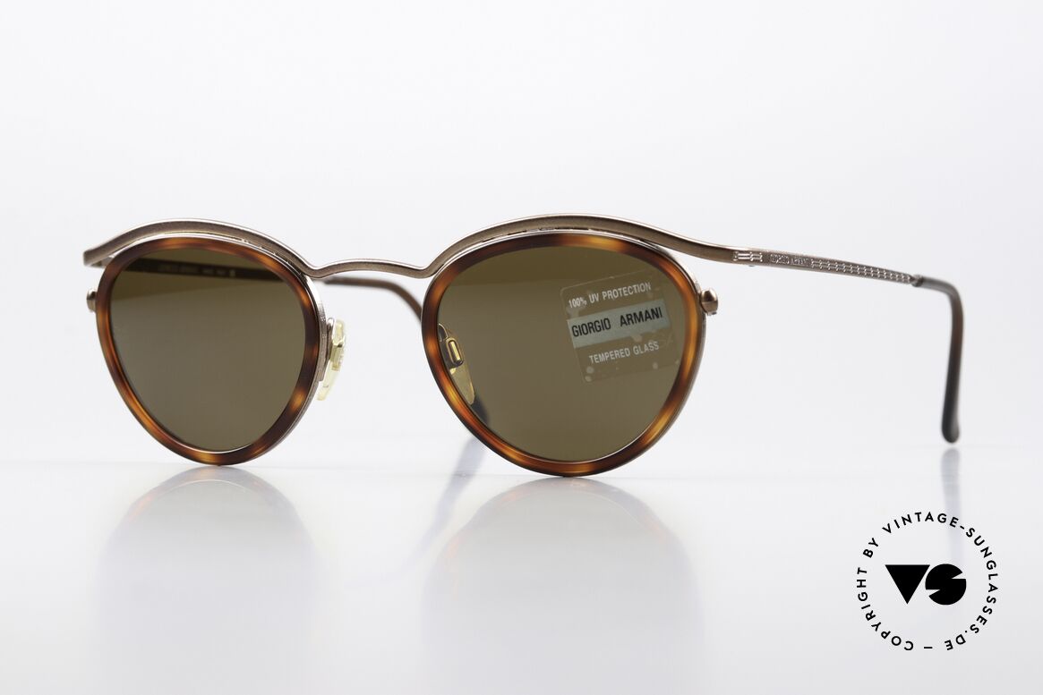 Giorgio Armani 632 Alte Designer Sonnenbrille, interessante Giorgio ARMANI vintage Sonnenbrille, Passend für Herren und Damen