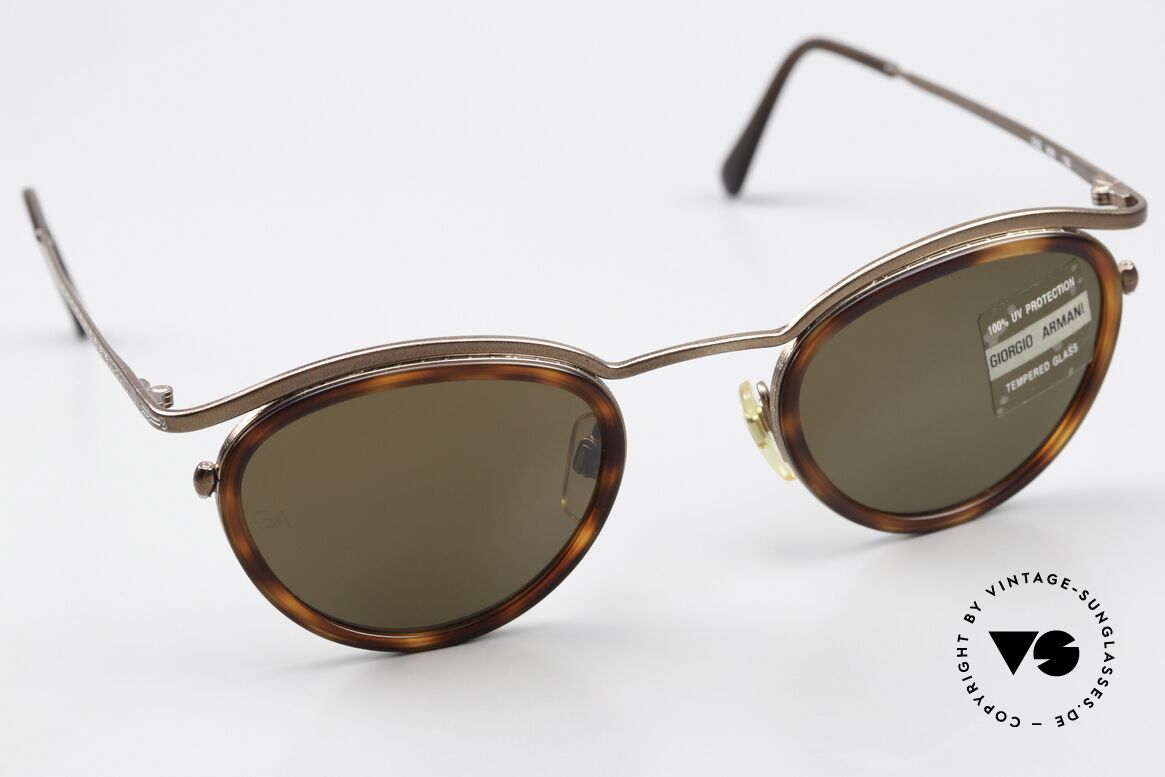 Giorgio Armani 632 Alte Designer Sonnenbrille, ungetragen (wie alle unsere 1990er Jahre Klassiker), Passend für Herren und Damen
