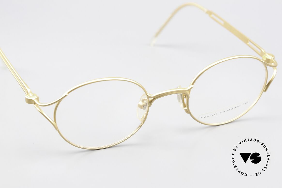 Yohji Yamamoto 51-4103 Panto Designer Brille 90er, ungetragen (wie alle unsere vintage Designer-Brillen), Passend für Herren und Damen
