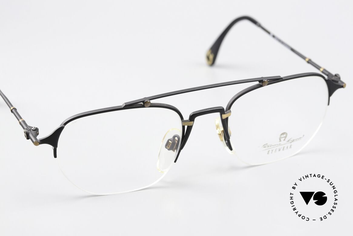 Aigner EA55 Nylorbrille Halbrand Men 90s, ungetragen und mit orig. Verpackung; Sammlerstück, Passend für Herren