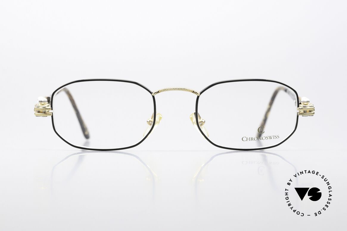 Chronoswiss CS1 80er Brille Zur Luxusuhr, rare Luxusbrille für wahre Insider und Uhren-Kenner, Passend für Herren und Damen