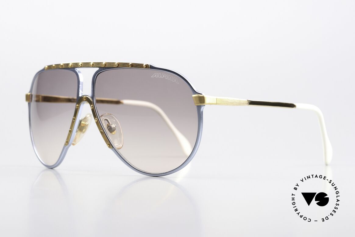 Alpina M1 West Germany 80er Kultbrille, Top-Qualität (Handarbeit; made in W.Germany), Passend für Herren und Damen