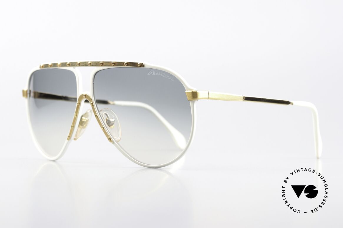 Alpina M1 80er Kultbrille West Germany, Top-Qualität (Handarbeit; made in W.Germany), Passend für Herren und Damen