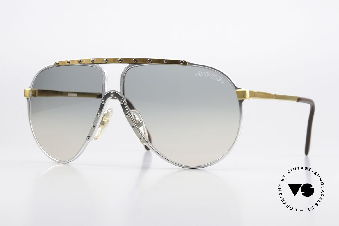 Alpina M1 Kultsonnenbrille Der 80er, legendäre Alpina M1 Sonnenbrille, Größe 60°12, Passend für Herren und Damen