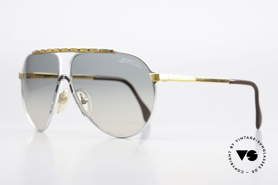 Alpina M1 Kultsonnenbrille Der 80er, Top-Qualität (Handarbeit; made in W.Germany), Passend für Herren und Damen