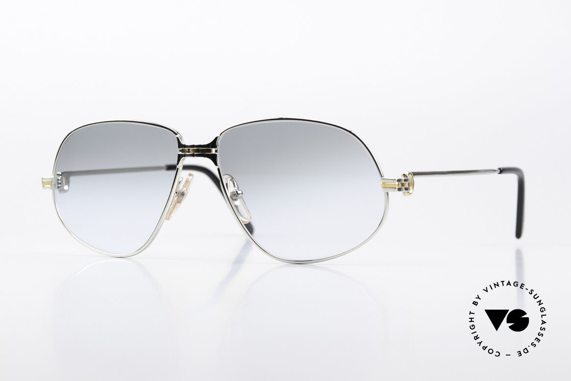 Cartier Panthere G.M. - M Platin Herrenbrille Von 1988, Cartier Panthère = der berühmte Panther von CARTIER, Passend für Herren