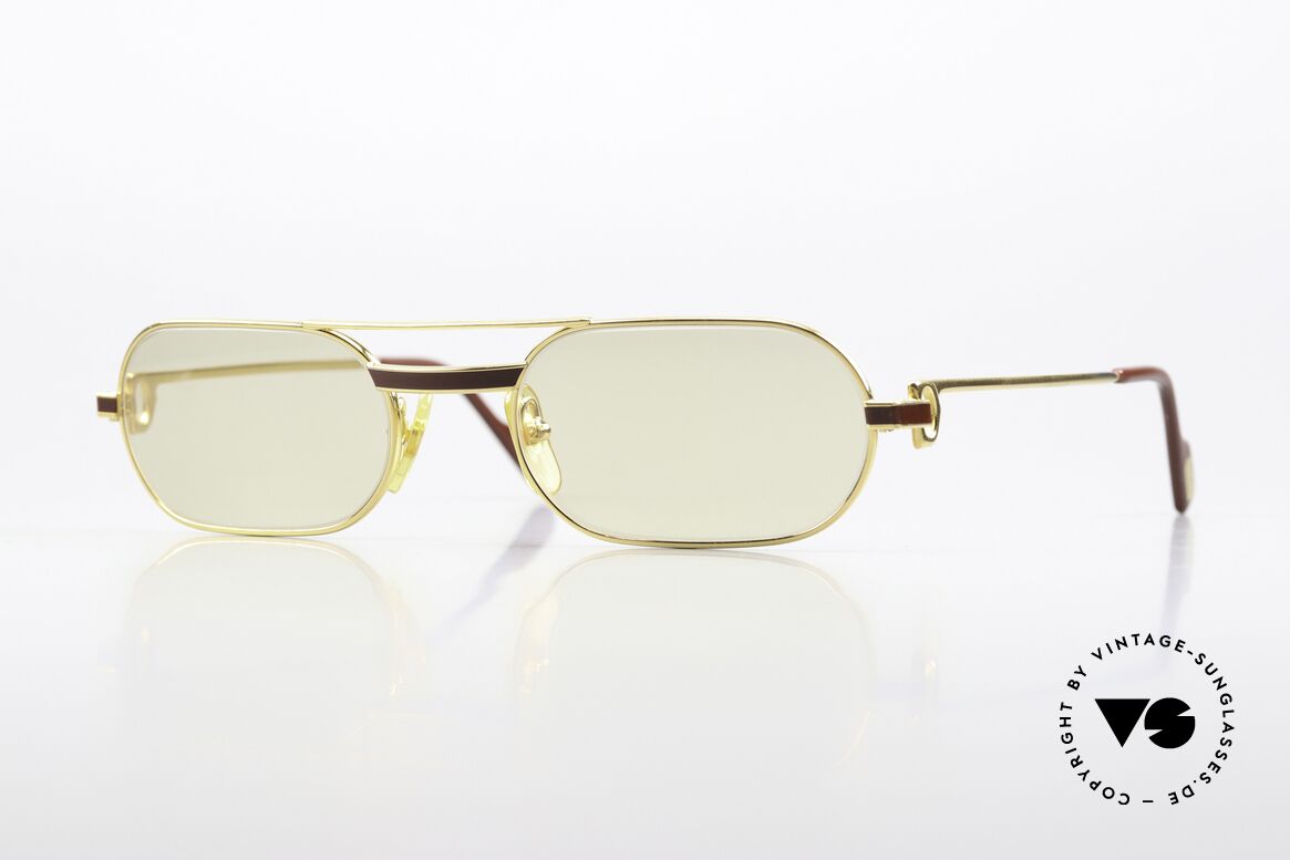 Cartier MUST Laque - M Gläser Verdunkeln Selbst, MUST: das erste Modell der Lunettes Collection '83, Passend für Herren und Damen