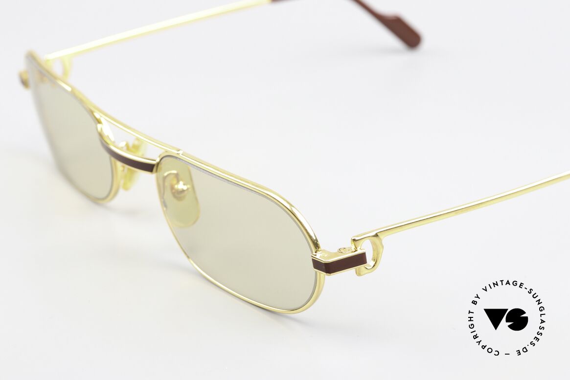 Cartier MUST Laque - M Gläser Verdunkeln Selbst, 2nd hand im absolut neuwertigen Zustand inkl. Etui, Passend für Herren und Damen
