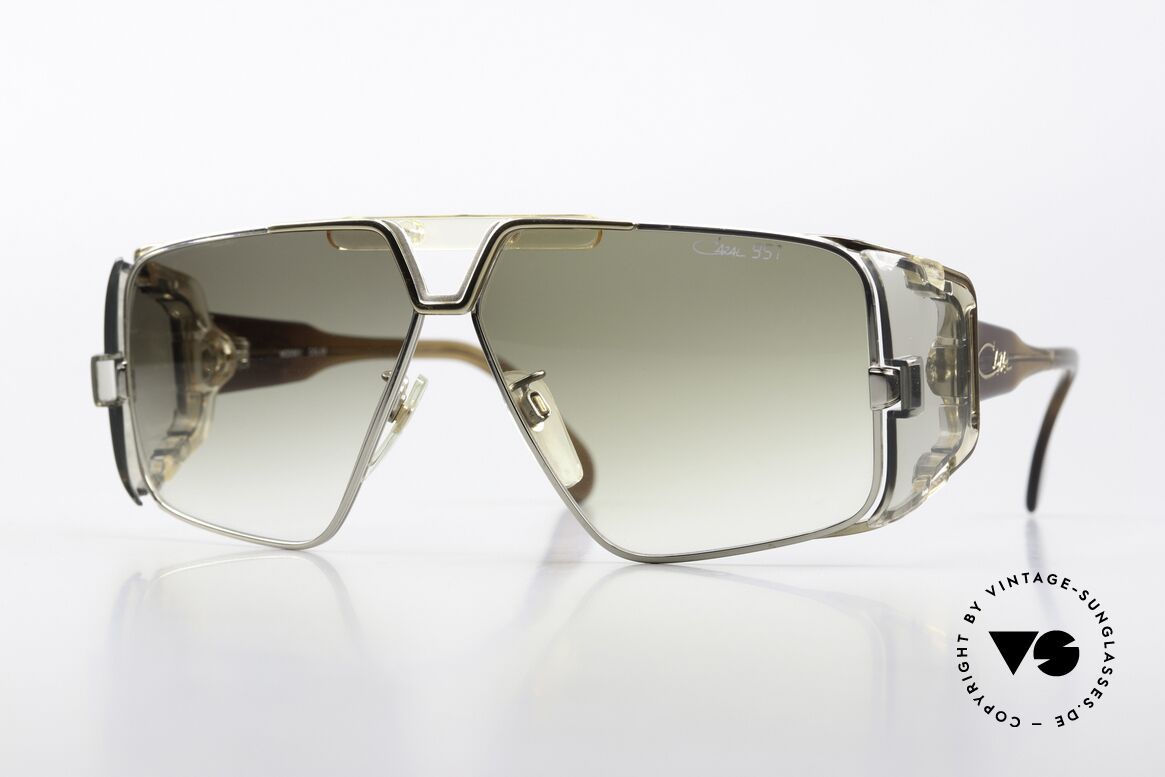 Cazal 951 Altes West Germany Original, legendäre Cazal Sportsonnenbrille von 1987, Passend für Herren und Damen