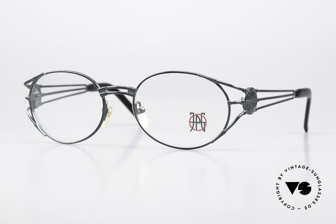 Jean Paul Gaultier 58-5106 Designerbrille Oval 1997, hochwertiges & kreatives Jean Paul Gaultier Design, Passend für Herren und Damen