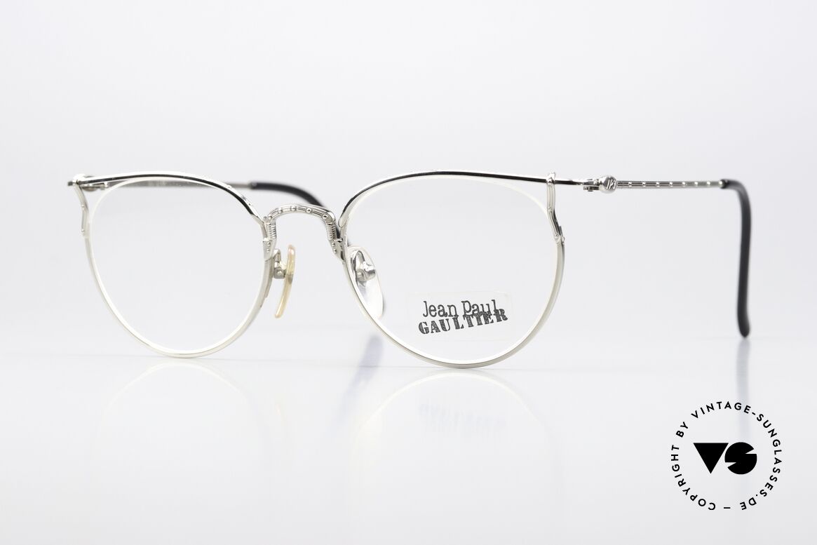 Jean Paul Gaultier 55-3177 Designerbrille Von 1997, edle Jean Paul Gaultier 90er Jahre vintage Brille, Passend für Herren und Damen