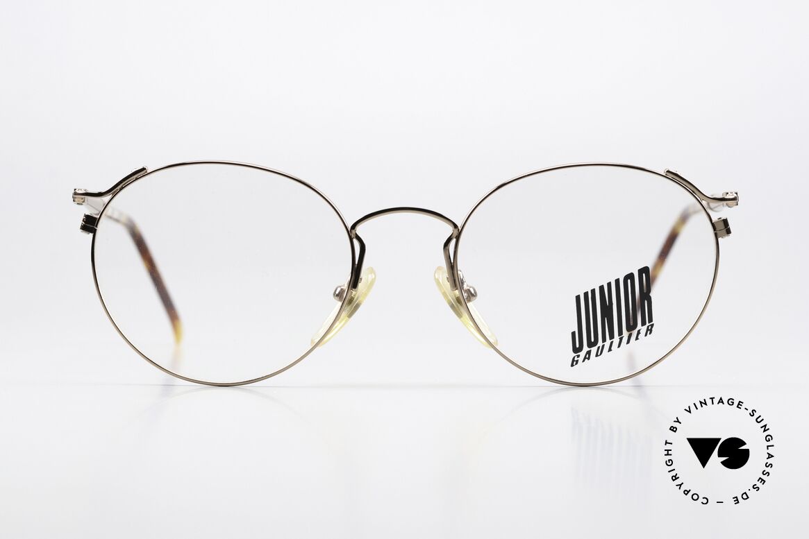 Jean Paul Gaultier 57-2271 Junior Gaultier Vintage Brille, Modell aus der Junior-Gaultier Serie von circa 1997, Passend für Herren und Damen