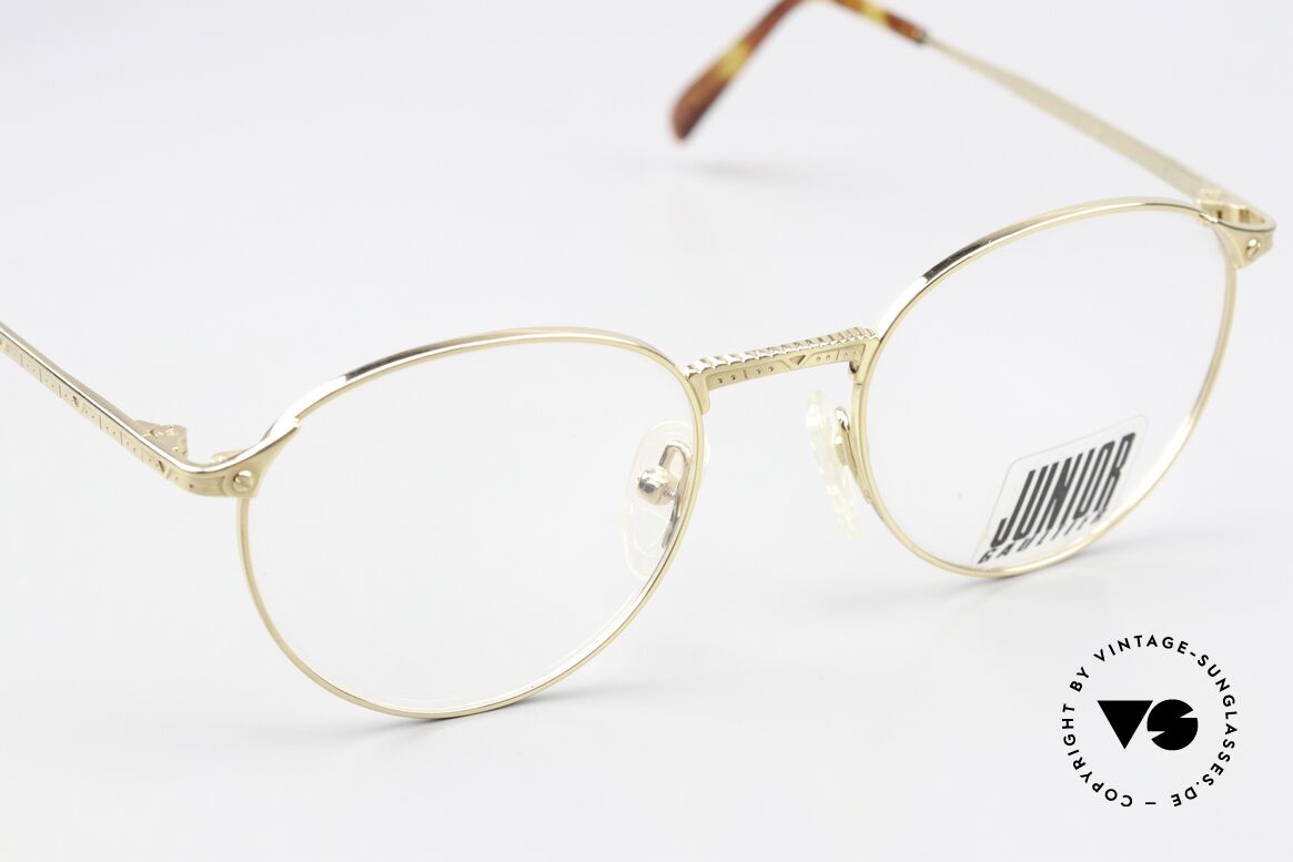 Jean Paul Gaultier 57-3172 Pantobrille Gold Plated 1997, KEINE RETRO-Brille, sondern eine Rarität von 1997, Passend für Herren und Damen