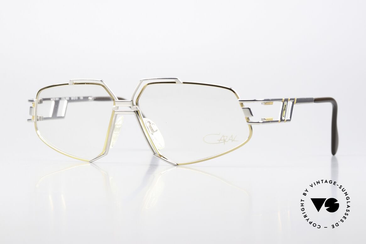 Cazal 961 Designer 90er Vintage Brille, extravagante Cazal vintage Designerbrille von 1992, Passend für Herren und Damen
