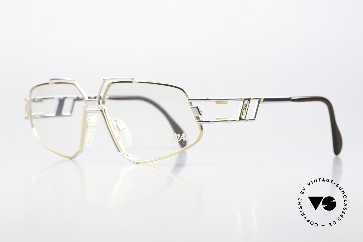 Cazal 961 Designer 90er Vintage Brille, markante Rahmenkonstruktion; made in GERMANY, Passend für Herren und Damen