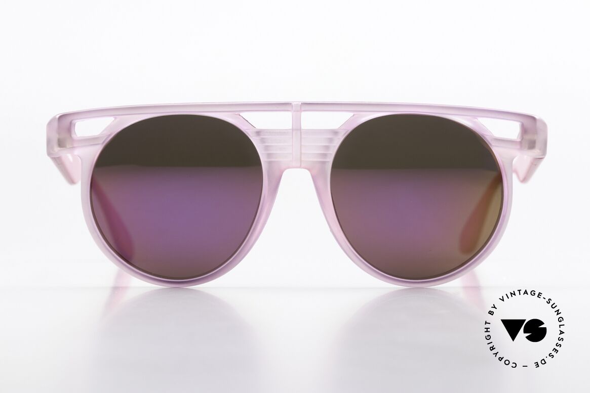 Carrera 5251 Violett Pink Verspiegelt 90s, leichtgewichtiger Rahmen in ungewöhnlicher Farbe, Passend für Herren und Damen