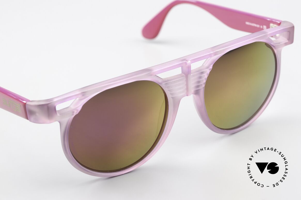 Carrera 5251 Violett Pink Verspiegelt 90s, KEIN Retro; ein altes Original mit 100% UV Schutz, Passend für Herren und Damen