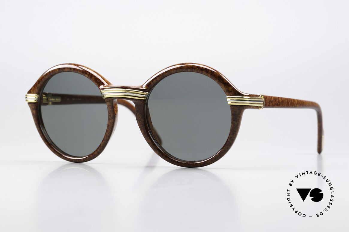 Cartier Cabriolet - S Luxus Sonnenbrille Von 1991, edle & massive Cartier vintage Sonnenbrille von 1991, Passend für Herren und Damen