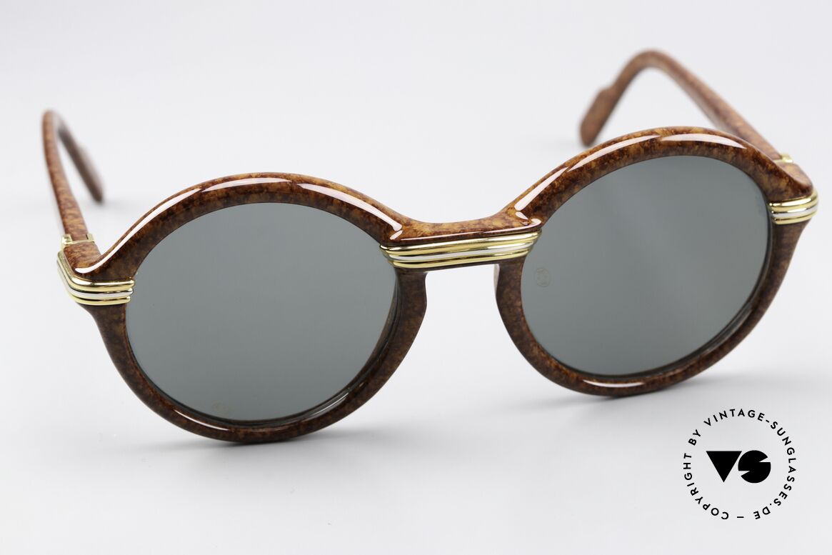 Cartier Cabriolet - S Luxus Sonnenbrille Von 1991, ungetragen mit OVP (wirklich selten in diesem Zustand), Passend für Herren und Damen