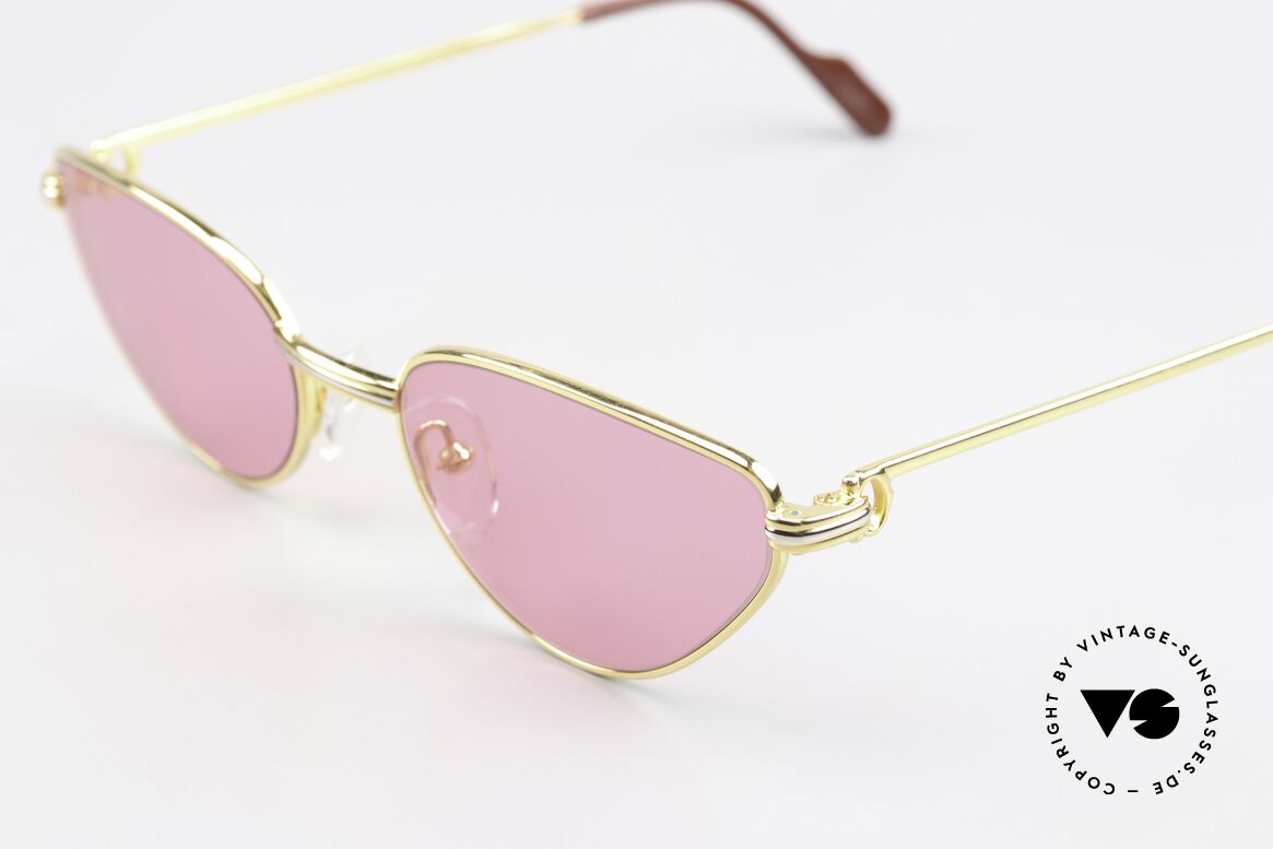 Cartier Rivoli - M Feminine Luxusbrille Pink, Rivoli = italienische Stadt in der Region von Piemont, Passend für Damen