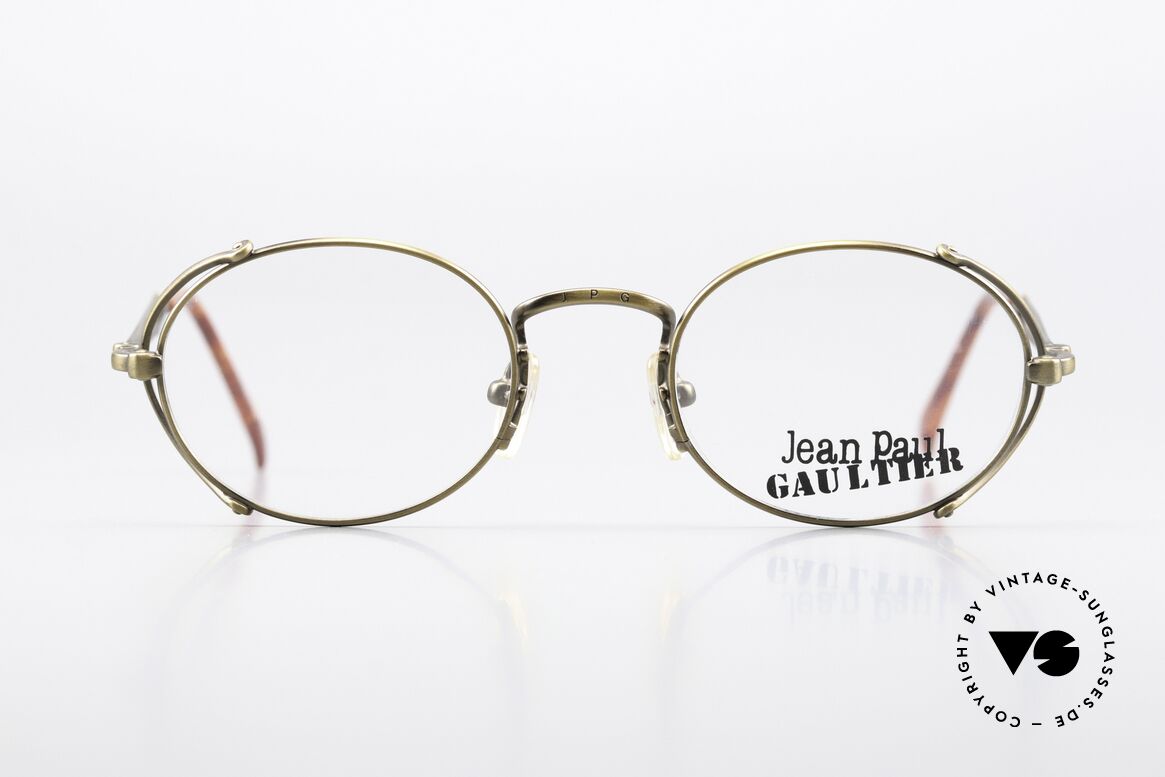 Jean Paul Gaultier 55-3175 Tupac 2Pac Vintage Brille, der US Rap-Musiker trug dieses Modell regelmäßig, Passend für Herren