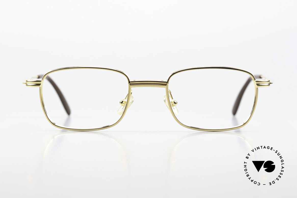 Jil Sander J90 Vergoldete Titanfassung 90er, vergoldete Titanium-Fassung (leicht & komfortabel), Passend für Herren und Damen