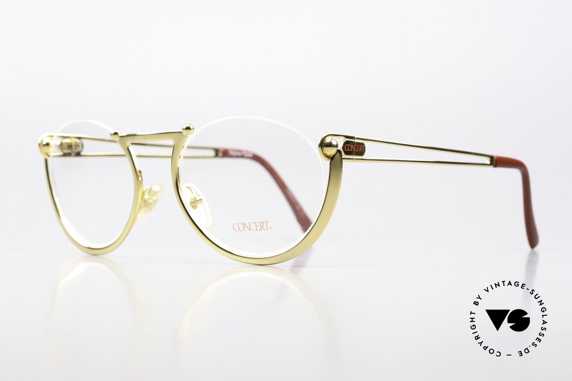 Stefano Russo Concert 966 Italienische Damenbrille 90's, er arbeitete für Celine, Prada, Louis Vuitton, etc., Passend für Damen