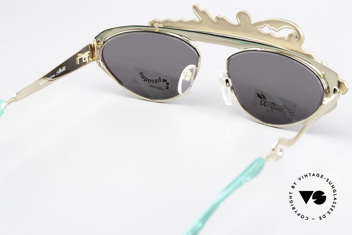 Silhouette M9608 Eyecatcher Damenbrille 80er, Größe: medium, Passend für Damen