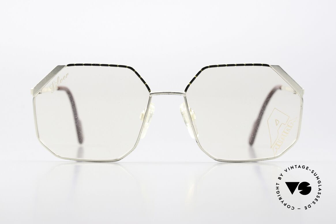 Alpina FM43 80er Designer Brille No Retro, hochwertige Alpina Brillenfassung von circa 1988, Passend für Herren und Damen