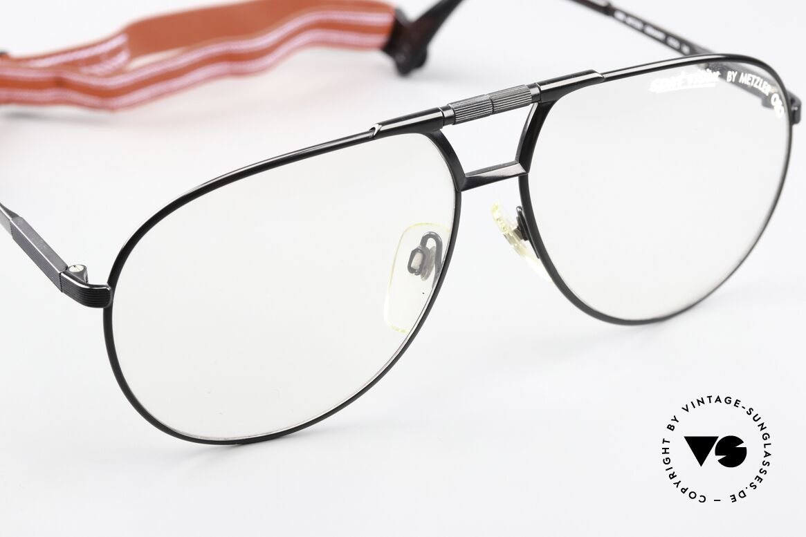 Metzler 0256 Brad Pitt Brille Von 2009, ungetragen mit orig. Sport-Vision DEMO-Gläsern, Passend für Herren