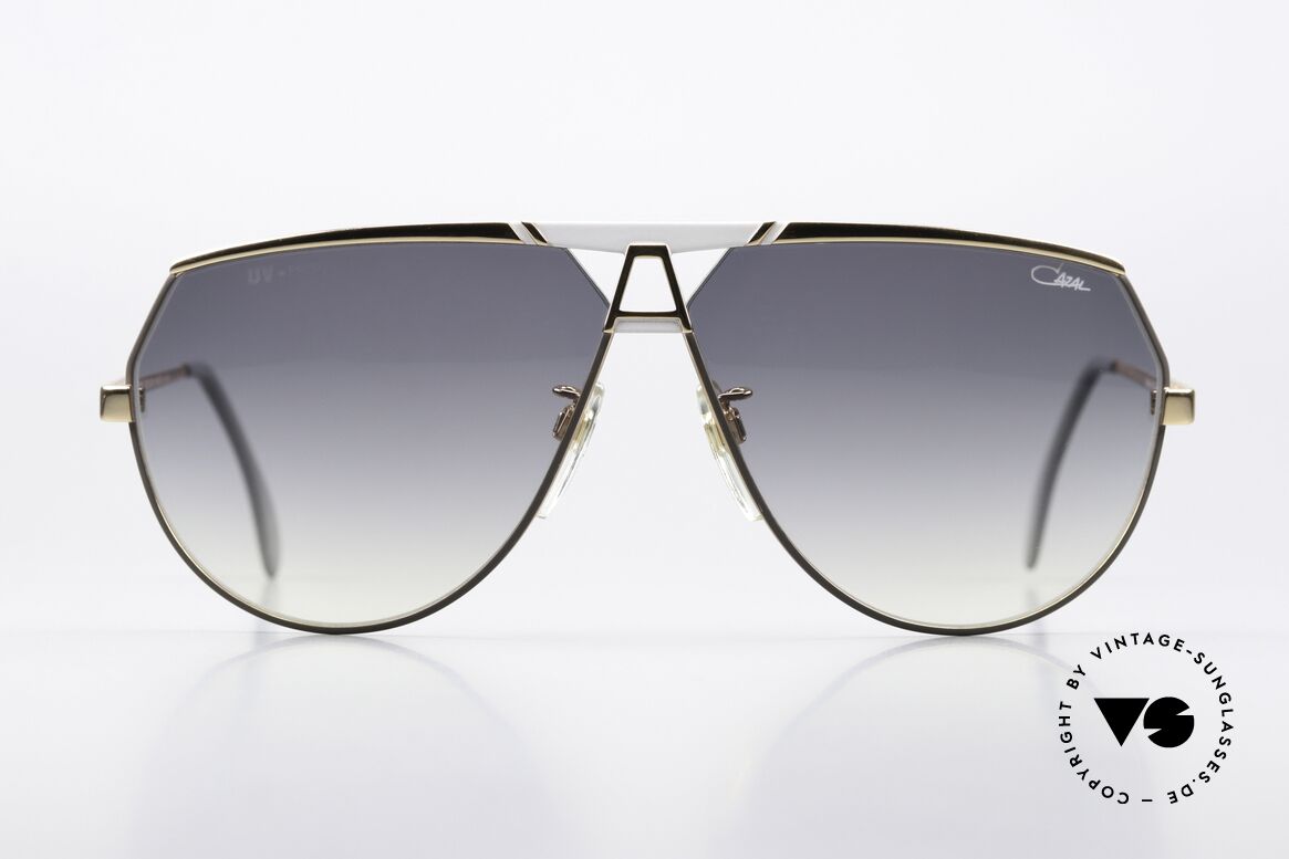 Cazal 953 XL 80er Pilotensonnenbrille, legendäres vintage Design von Cari Zalloni -Mr. CAZAL, Passend für Herren