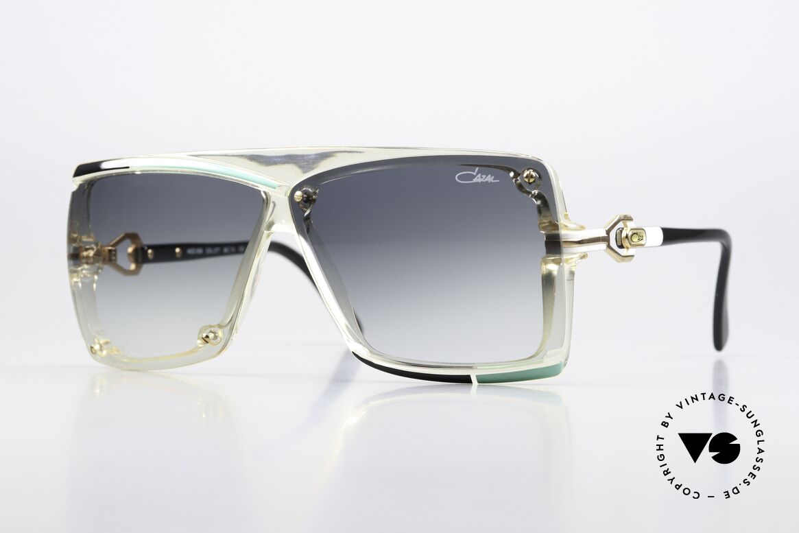 Cazal 859 West Germany 80er Brille, Cazal 859 = außergewöhlich extravagantes Design, Passend für Herren und Damen