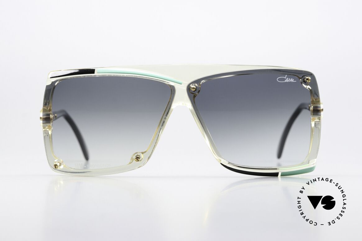 Cazal 859 West Germany 80er Brille, Designersonnenbrille von ca. 1986 (W.GERMANY), Passend für Herren und Damen