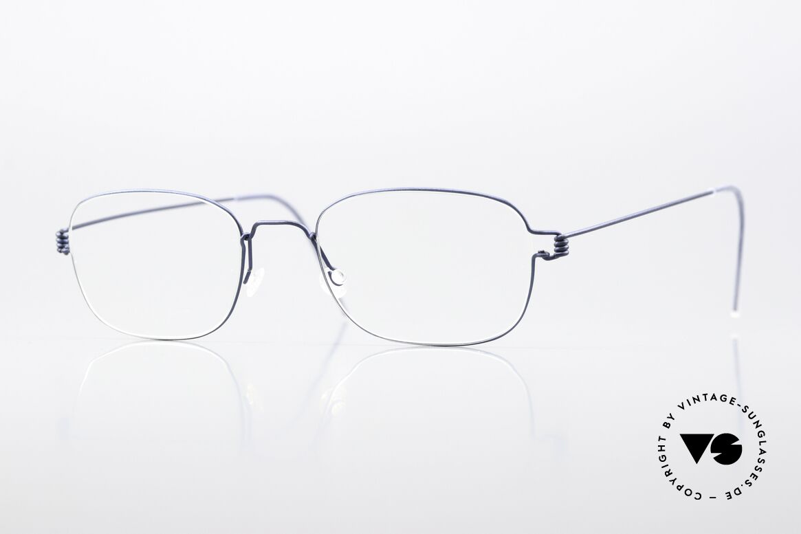 Lindberg Mars Air Titan Rim Titaniumbrille Unisex Zeitlos, LINDBERG Air Titanium Rim Brille in Größe 48-19, 145, Passend für Herren und Damen