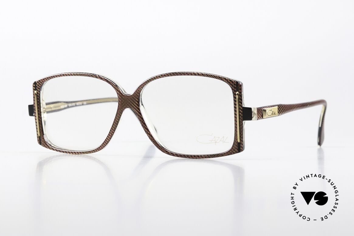 Cazal 326 Alte Hip Hop Brille 80er, alte HipHop Old School Brille von CAZAL, Passend für Herren und Damen