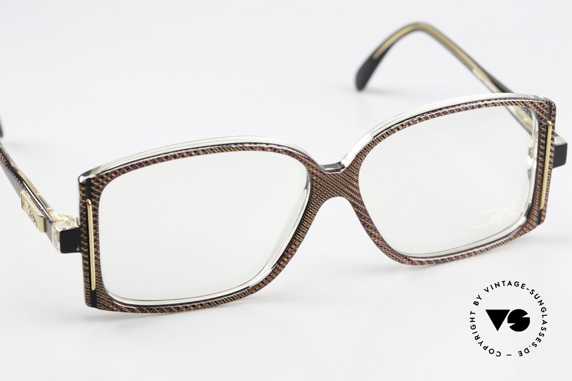 Cazal 326 Alte Hip Hop Brille 80er, KEINE RETRO Brille; ein altes 80er Original, Passend für Herren und Damen