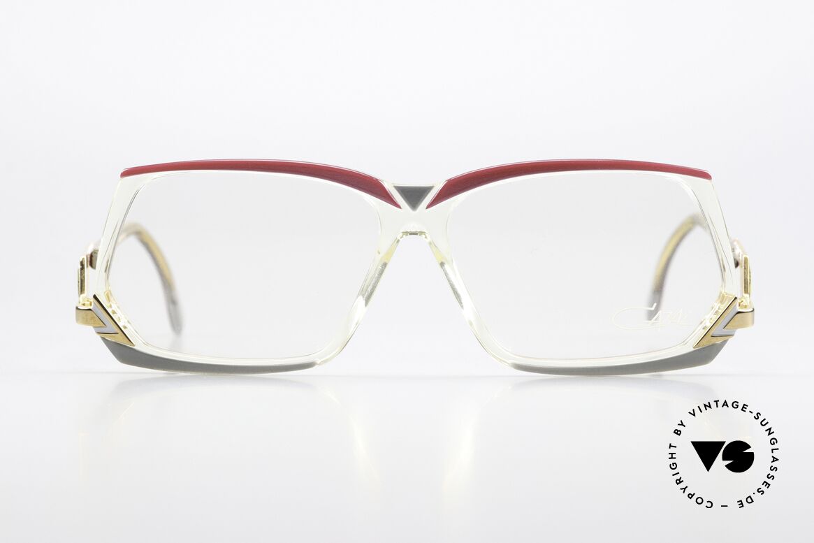 Cazal 315 80er Filmbrille Promibrille, 'old school' Modell - auffällige Cazal HipHop Brille, Passend für Herren und Damen