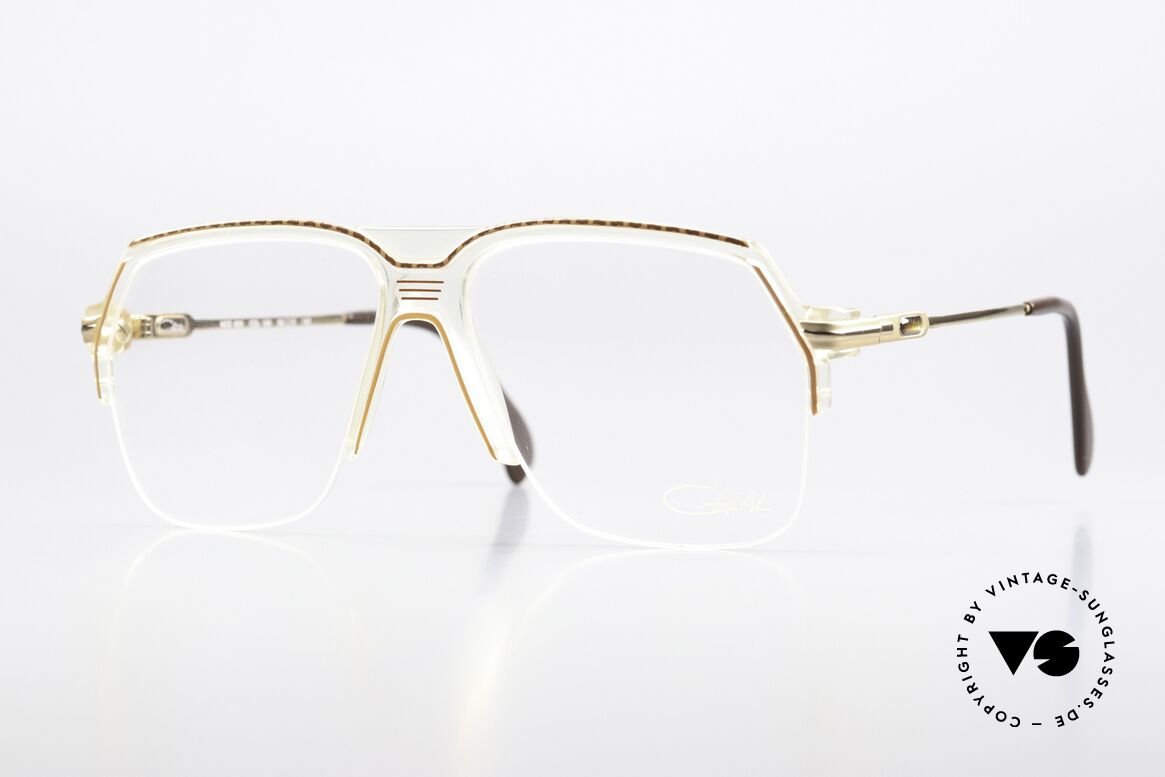 Cazal 626 Herren Vintage 80er Brille, legendäre vintage Cazal aus den 80ern, XL Gr. 59°15, Passend für Herren