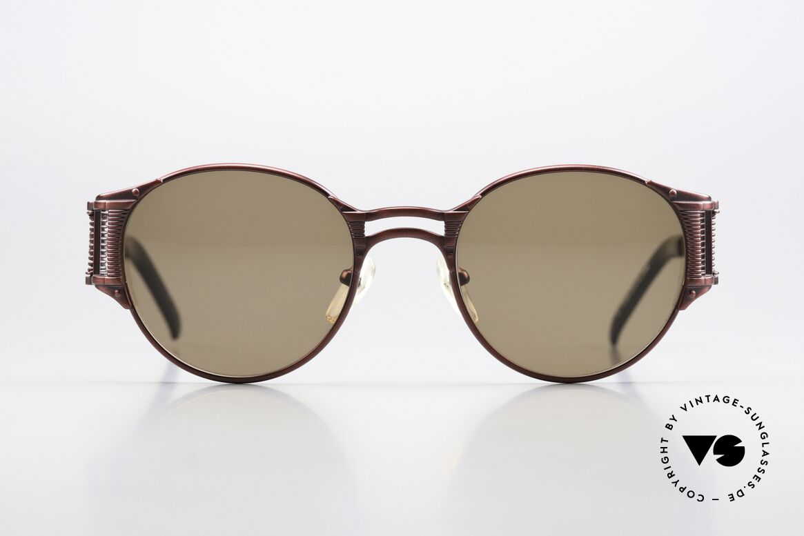 Jean Paul Gaultier 56-5105 Hip Hop Rapper Sonnenbrille, tolle Designersonnenbrille mit vielen besonderen Details, Passend für Herren und Damen