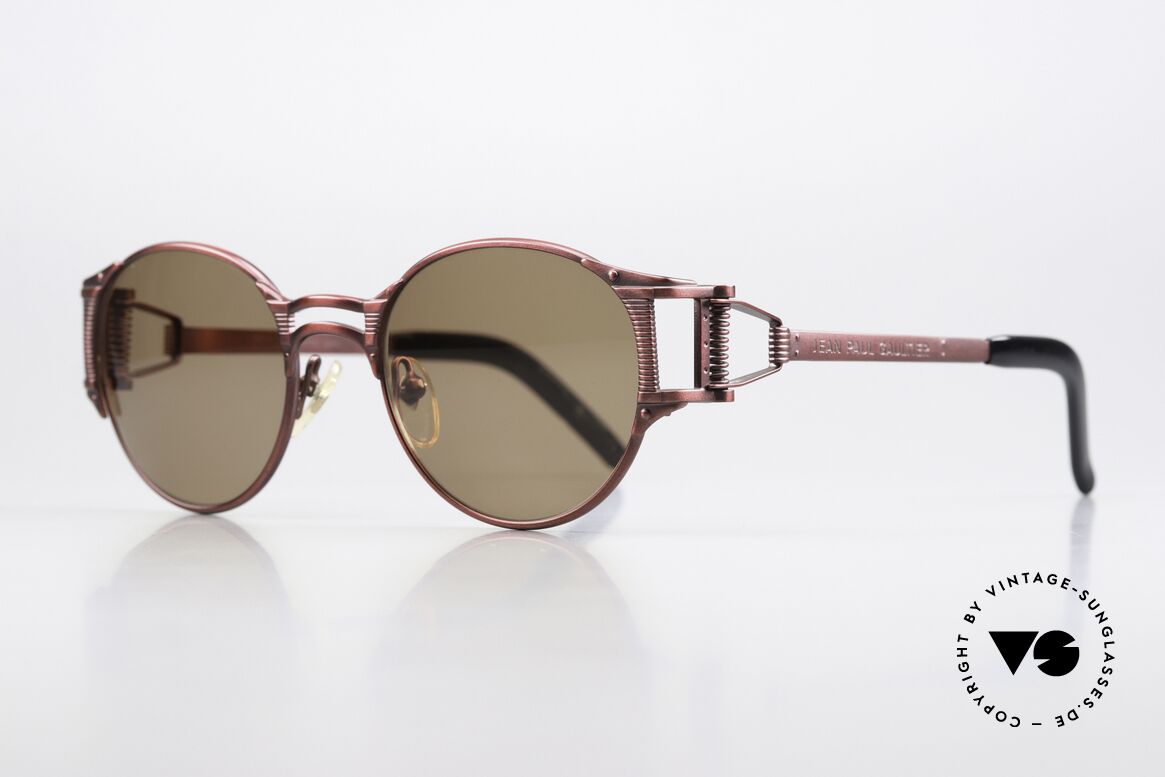 Jean Paul Gaultier 56-5105 Hip Hop Rapper Sonnenbrille, getragen von diversen US Hip-Hop Celebrities (Rapper ..), Passend für Herren und Damen