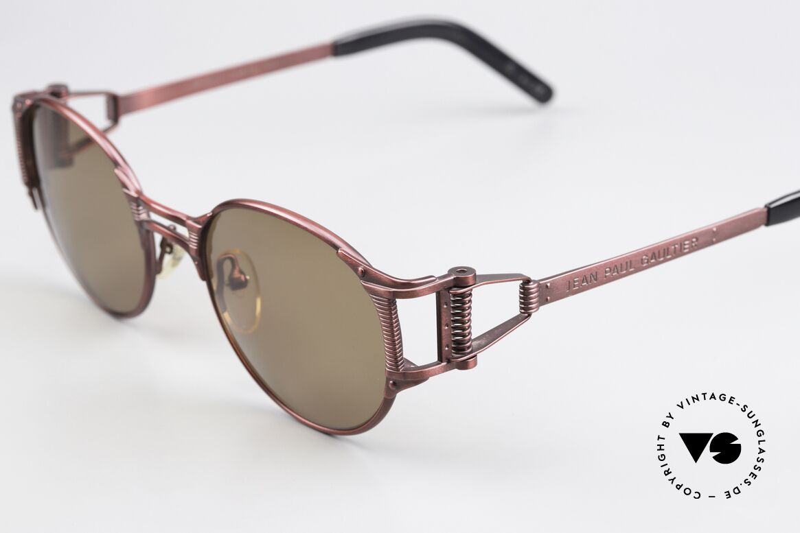 Jean Paul Gaultier 56-5105 Hip Hop Rapper Sonnenbrille, Wahnsinns-Qualität; made in Japan (wie aus einem Guss), Passend für Herren und Damen