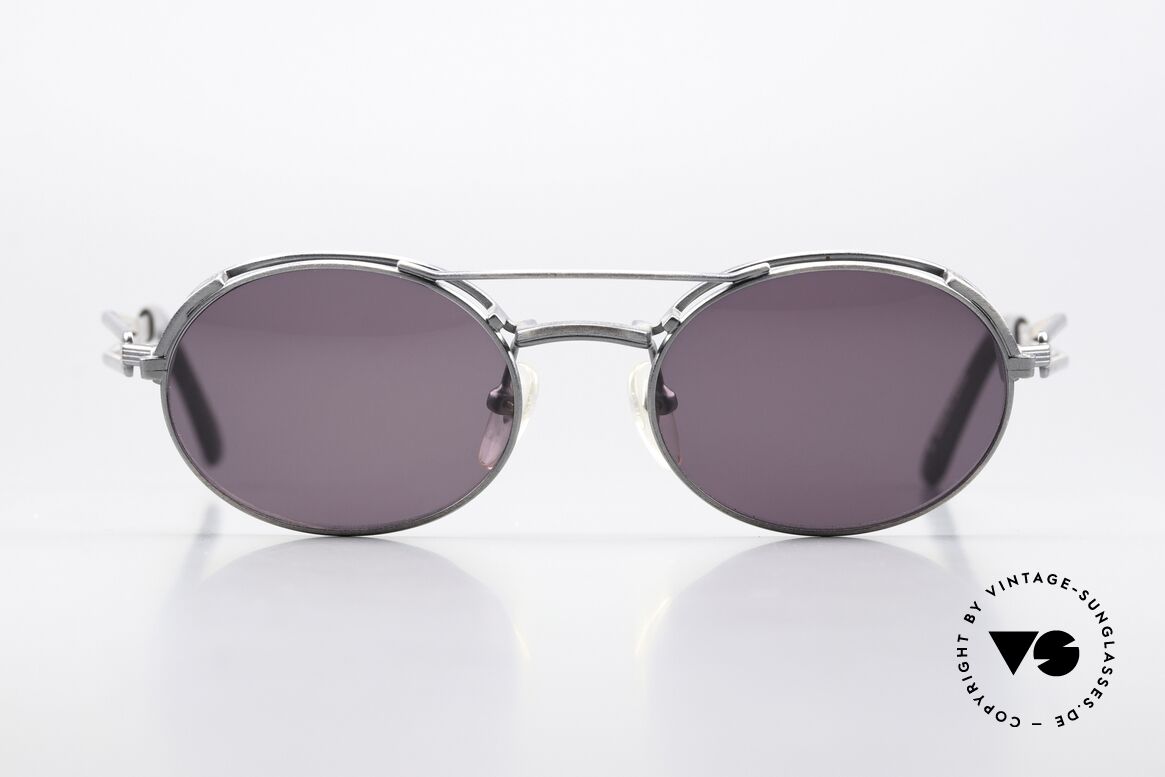 Jean Paul Gaultier 56-7107 Herausragende Top Qualität, rare Designersonnenbrille mit vielen besonderen Details, Passend für Herren und Damen