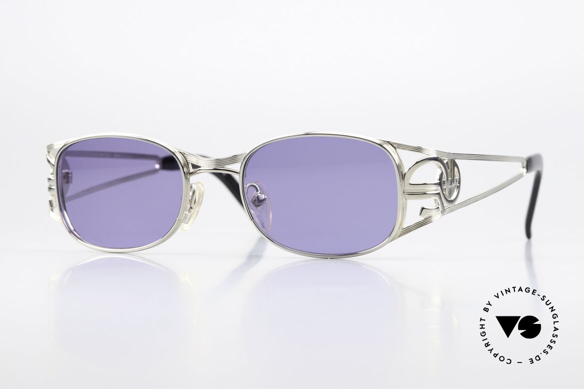 Jean Paul Gaultier 58-5101 Steampunk 90er Sonnenbrille, edle Jean Paul GAULTIER 90er Designer-Sonnenbrille, Passend für Herren und Damen