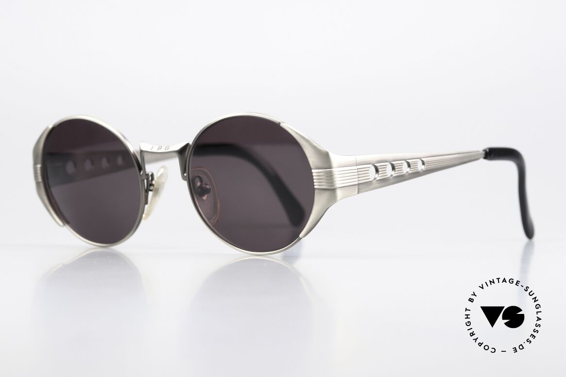 Jean Paul Gaultier 56-3174 Ultra Rare 90er Sonnenbrille, auch als 'Industrial Design' oder 'Steampunk' bezeichnet, Passend für Herren und Damen