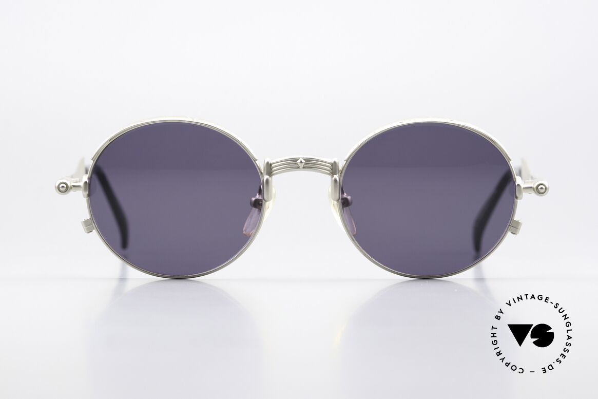 Jean Paul Gaultier 56-4175 Ultra Rare Sonnenbrille 1997, auch als 'Industrial Design' oder 'Steampunk' bezeichnet, Passend für Herren und Damen