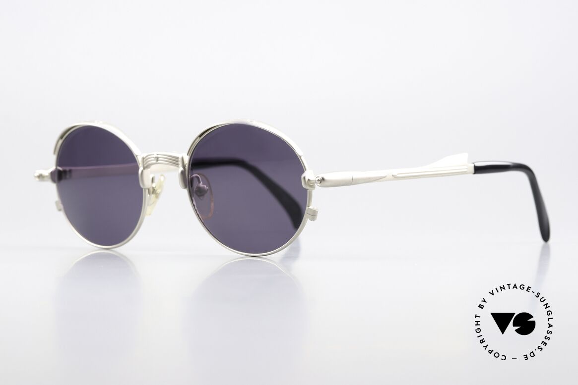 Jean Paul Gaultier 56-4175 Ultra Rare Sonnenbrille 1997, echte TOP-Qualität; made in Japan (wie aus einem Guss), Passend für Herren und Damen