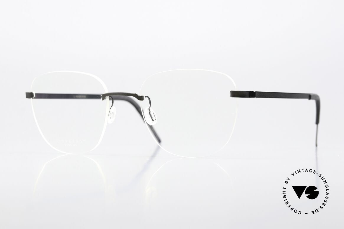 Lindberg 2309 Strip3P Titan Spirit Weiterentwicklung, LINDBERG Strip3P Titanium Fassung, Modell 2309, 49, Passend für Herren und Damen
