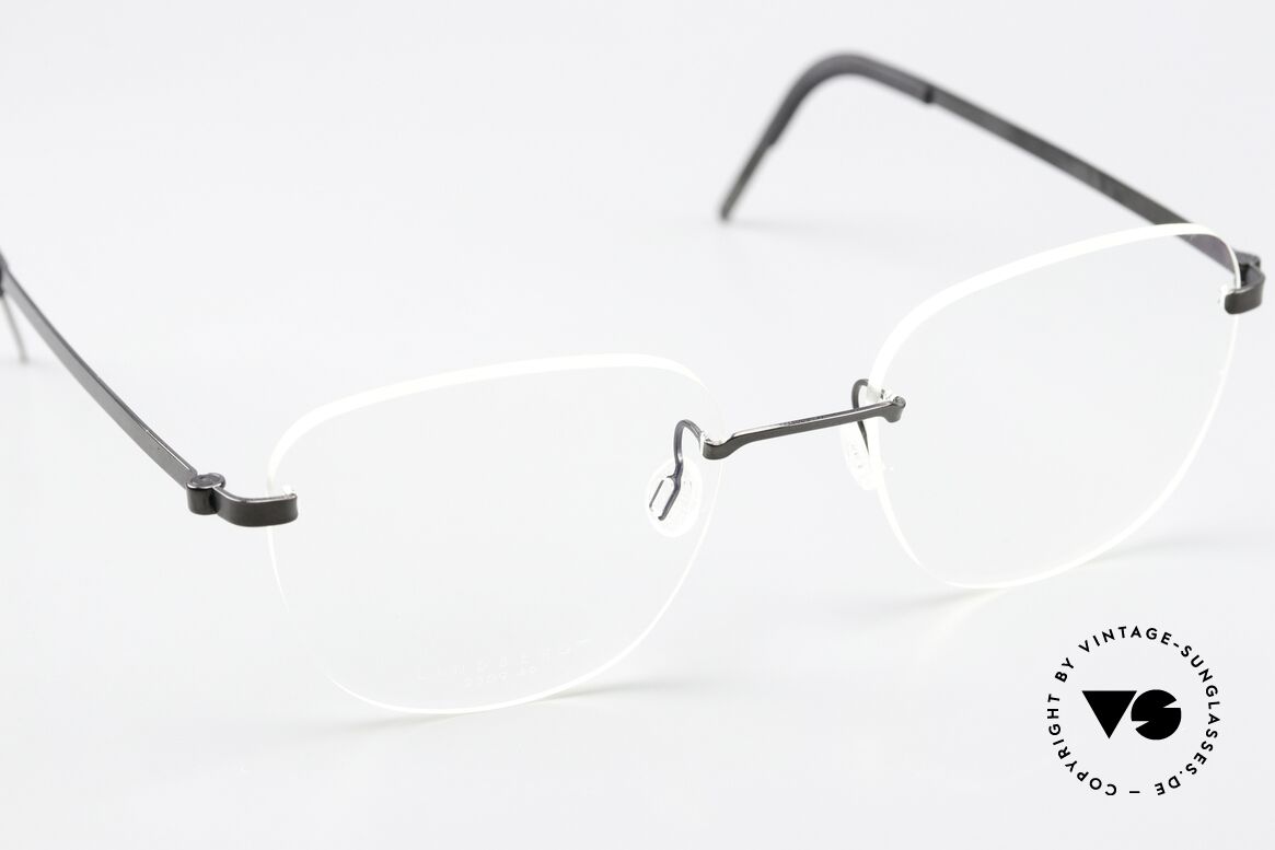 Lindberg 2309 Strip3P Titan Spirit Weiterentwicklung, ebenso flexibel & elastisch (Glasform ggf. veränderbar), Passend für Herren und Damen