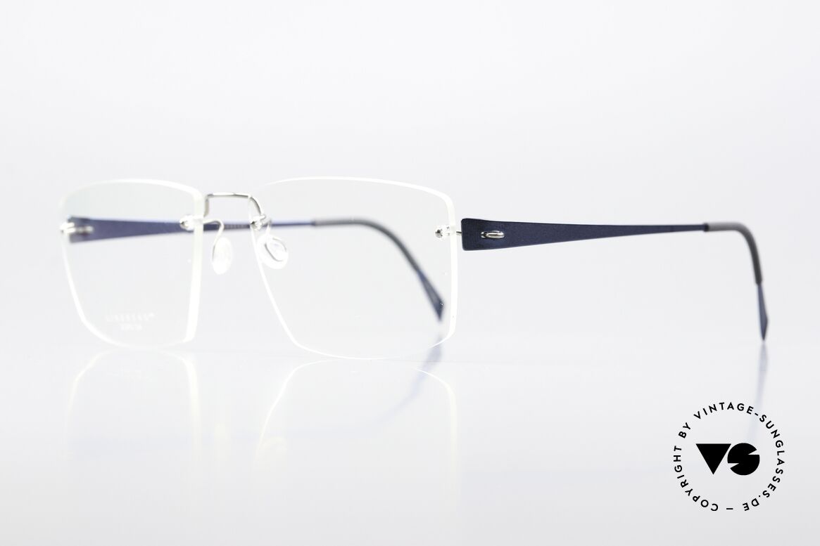 Lindberg 2393 Spirit Titan Silber Und Blau Metallic, vielfach ausgezeichnet hinsichtlich Qualität und Design, Passend für Herren