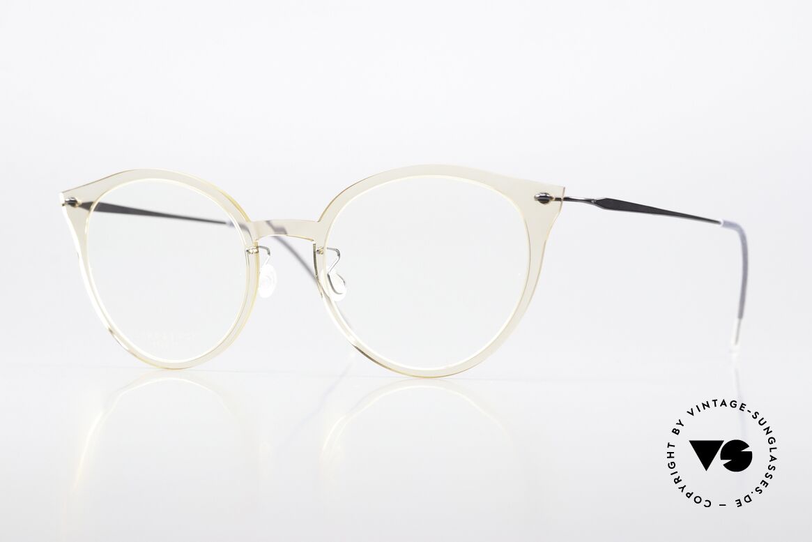 Lindberg 6548 NOW Edle Damenbrille Cateye Stil, Lindberg Damenbrille aus der NOW bzw. N.O.W. Serie, Passend für Damen